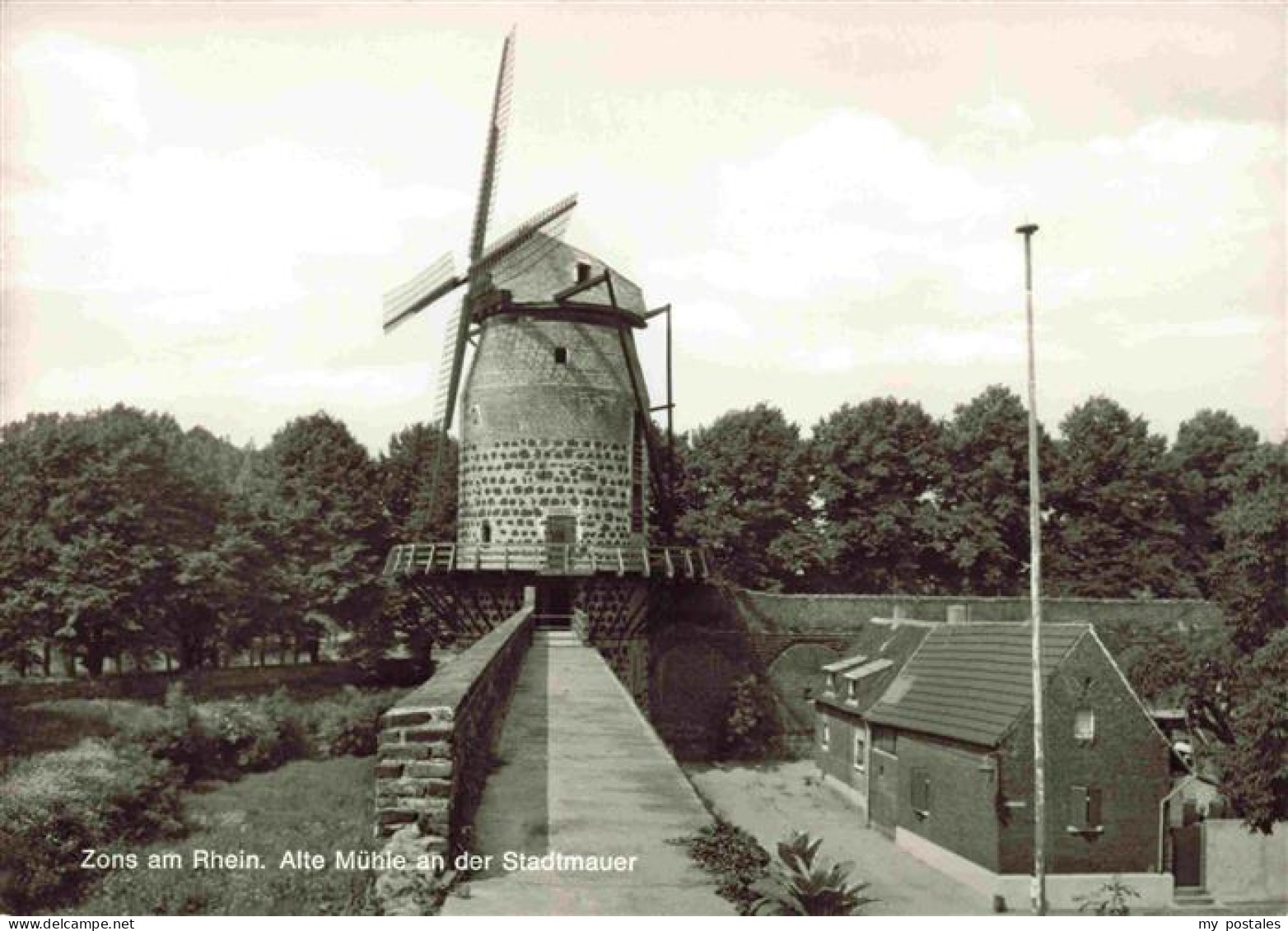 73968630 Zons_Rhein Alte Muehle An Der Stadtmauer - Dormagen