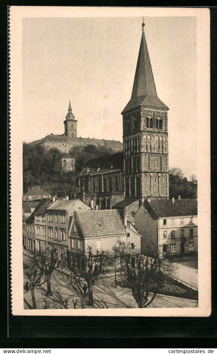 AK Siegburg, St. Servatius-Kirche Von Nordwesten Gesehen  - Siegburg