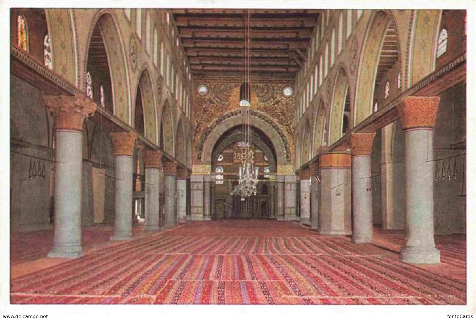 73968730 Jerusalem__Yerushalayim_Israel Inside Of The Mosque - Israel