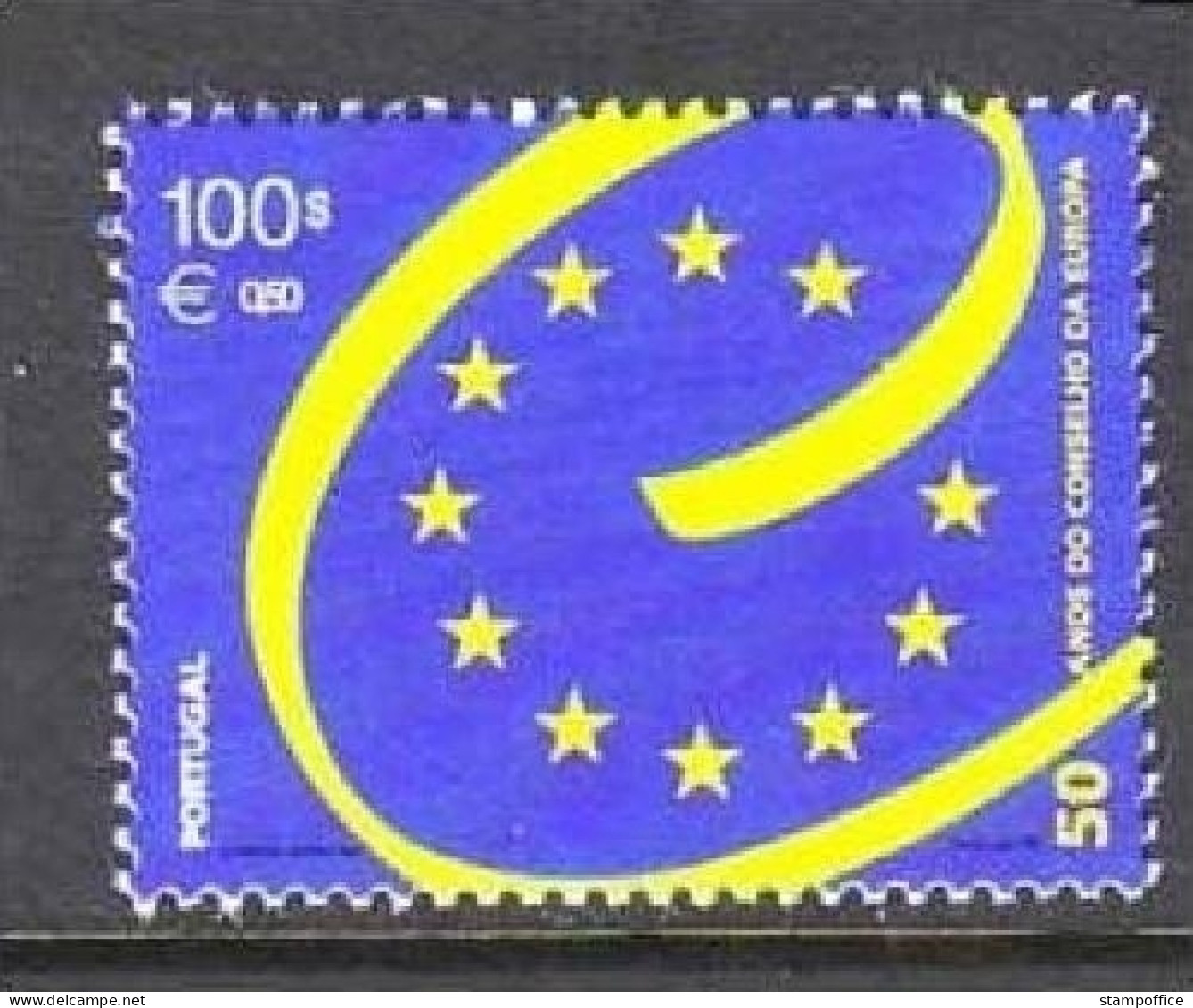 PORTUGAL MI-NR. 2337 POSTFRISCH(MINT) MITÄUFER 1999 - 50 JAHRE EUROPARAT - Neufs