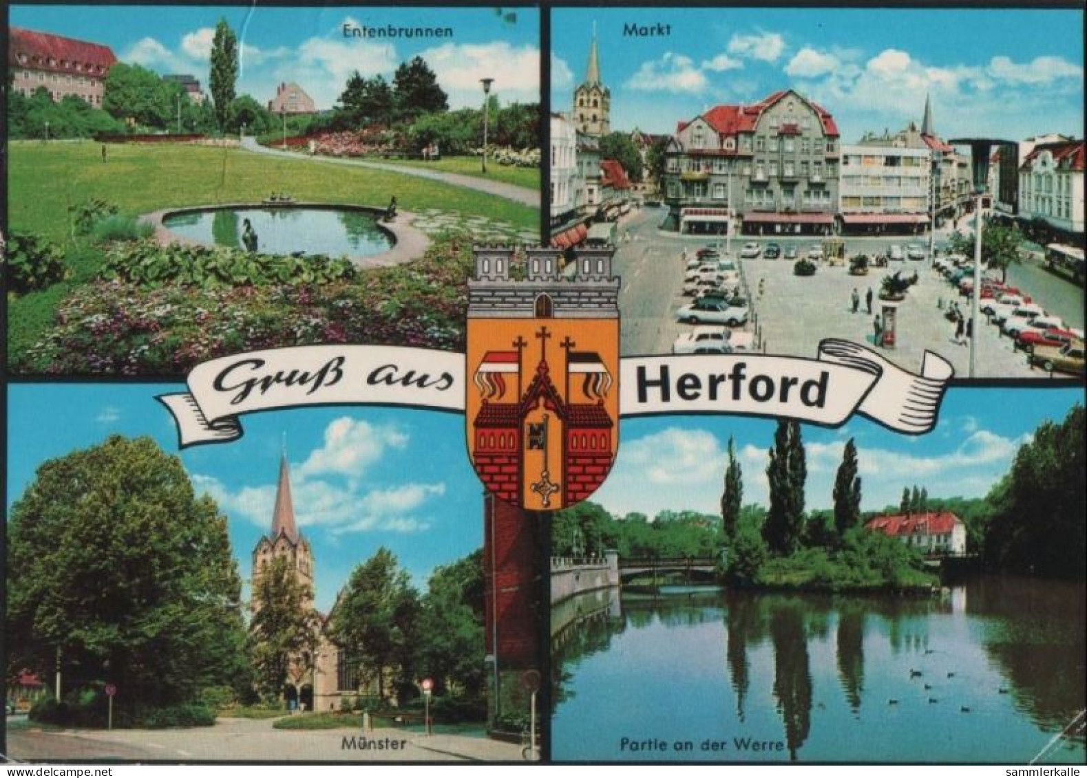 105620 - Herford - U.a. Markt - 1974 - Herford