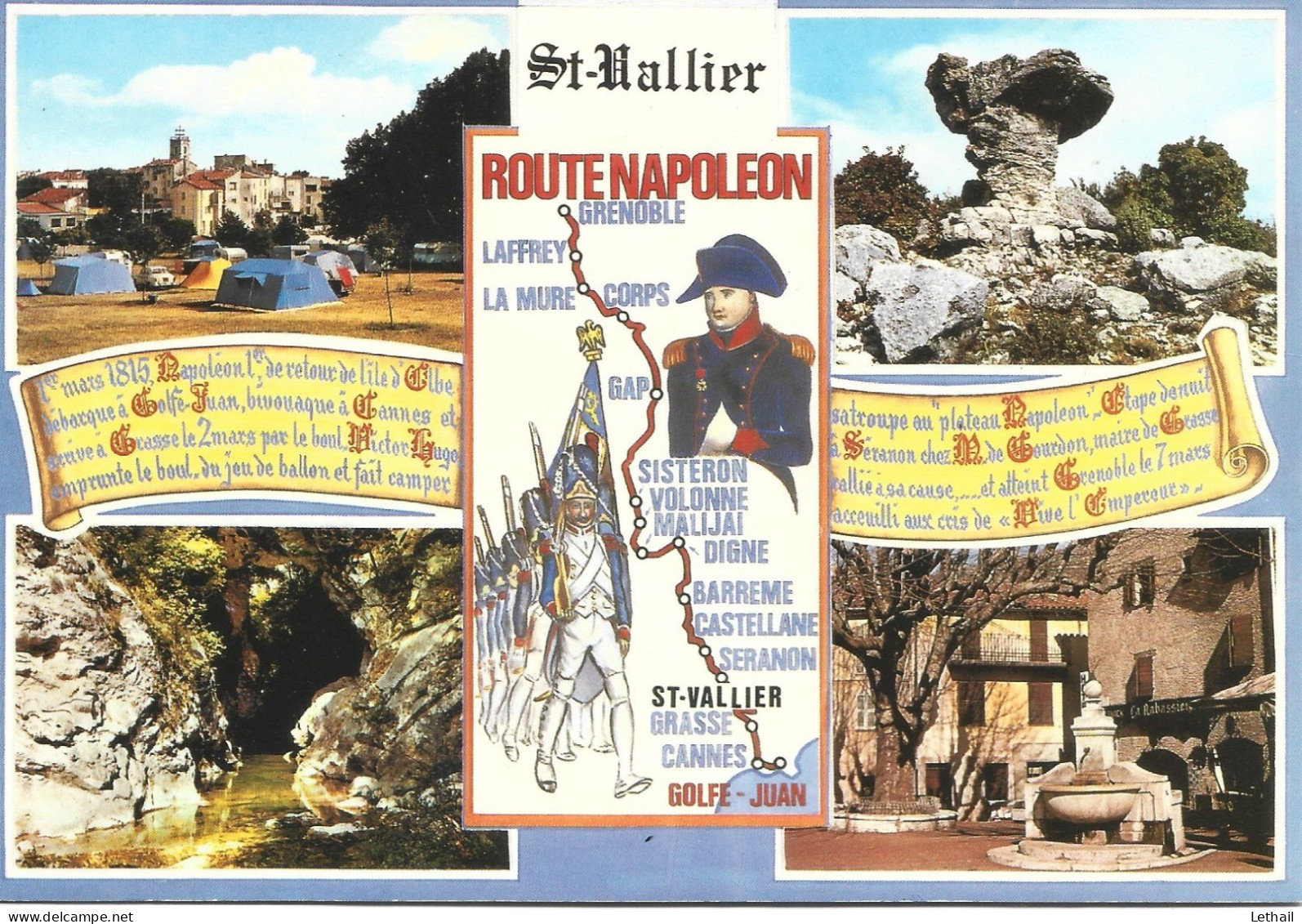 Ref ( 19761 )     La Route Napoleon - Landkarten