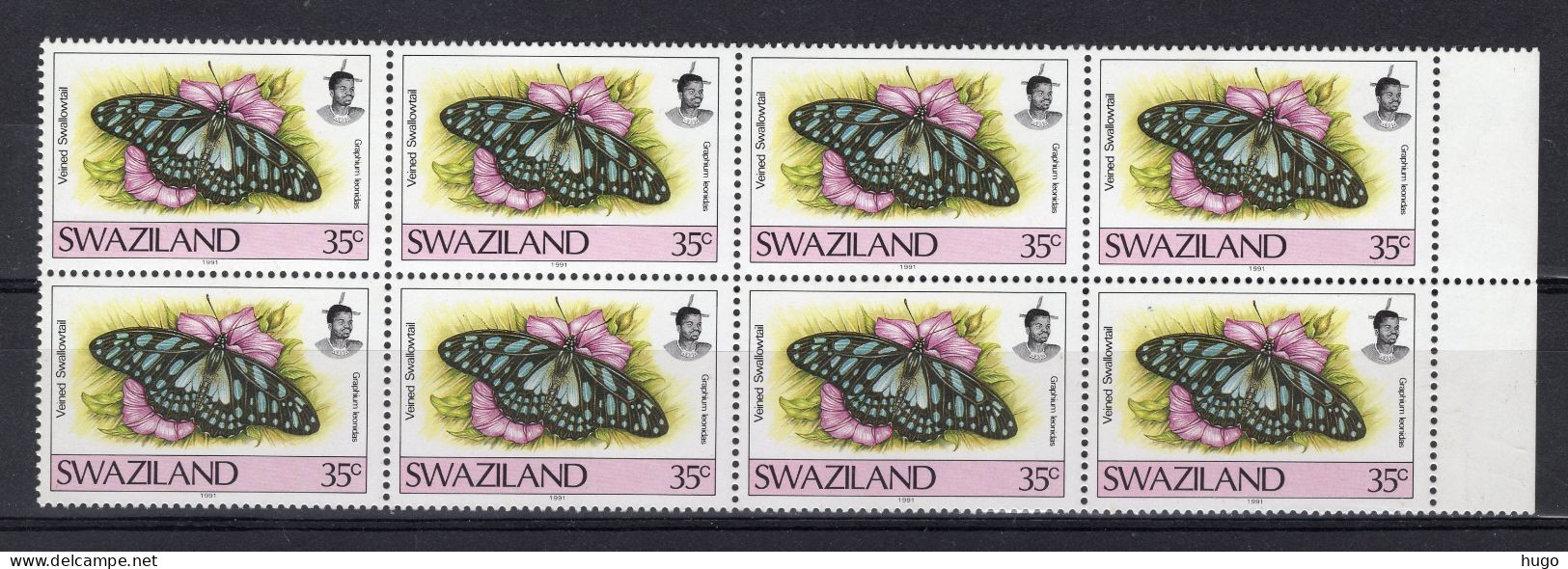 SWAZILAND Yt. 517 MNH  8 Stuks 1987 - Swaziland (1968-...)