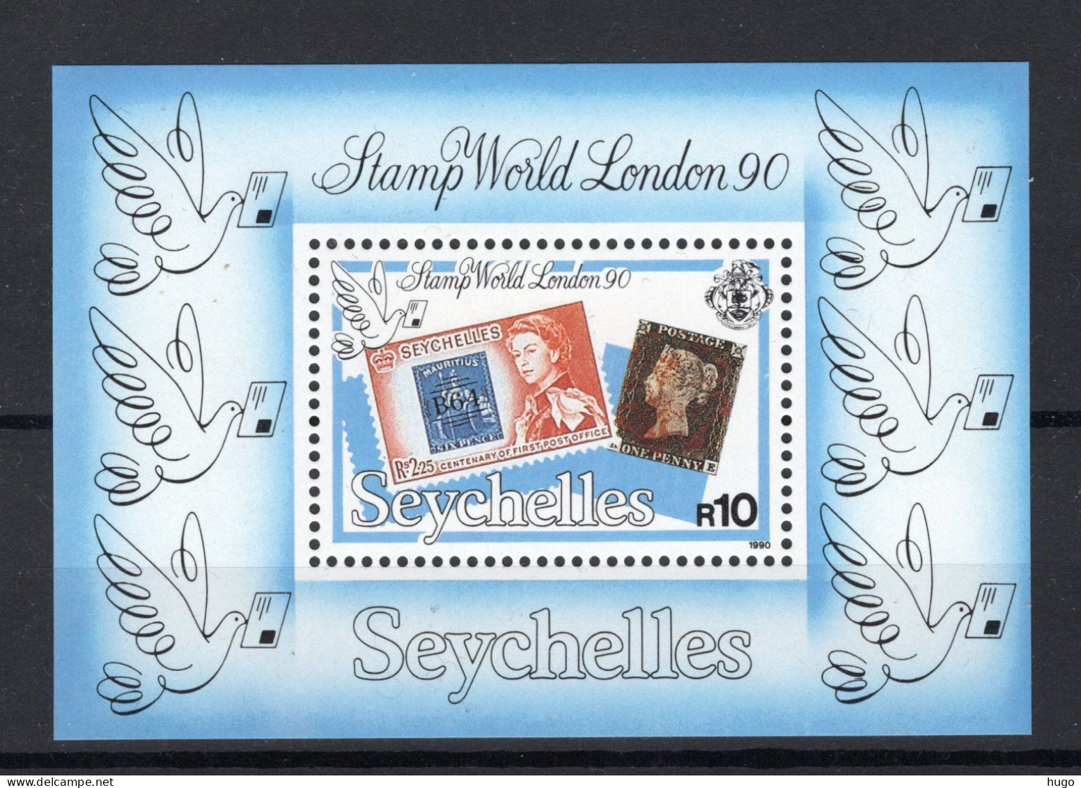 SEYCHELLES Yt. BF35 MNH 1990 - Seychellen (1976-...)