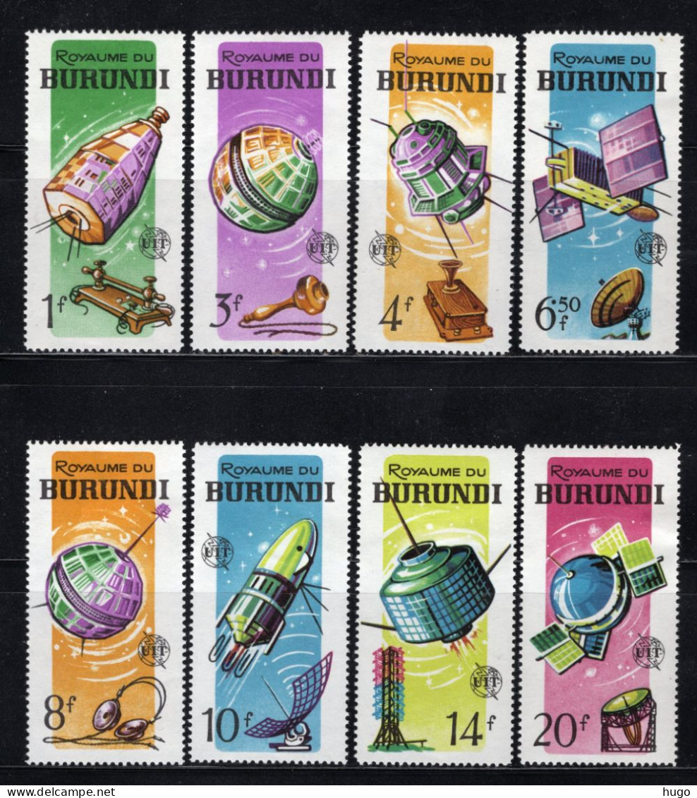 BURUNDI Yt. 138/145 MH 1965 - Gebruikt
