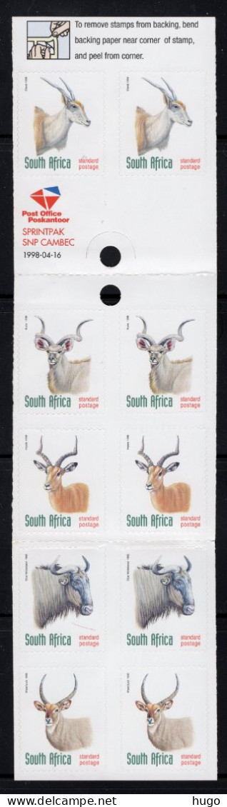 ZUID AFRIKA Yt. C998b MNH Postzegelboekje 1998 - Libretti