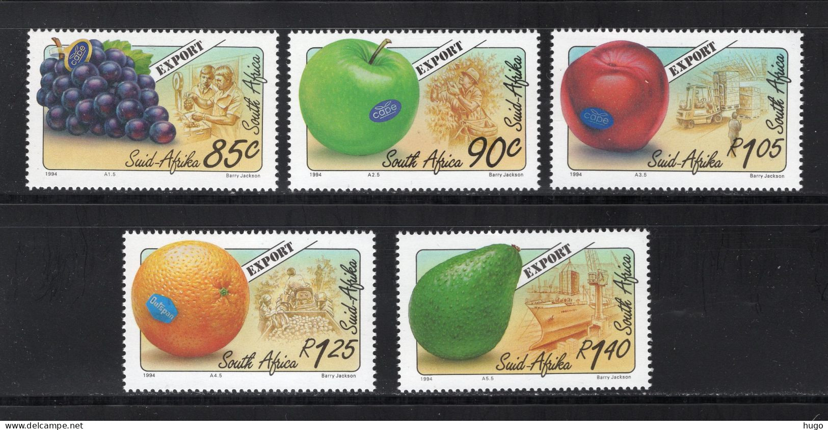 ZUID AFRIKA Yt. 834/838 MNH 1994 - Ungebraucht