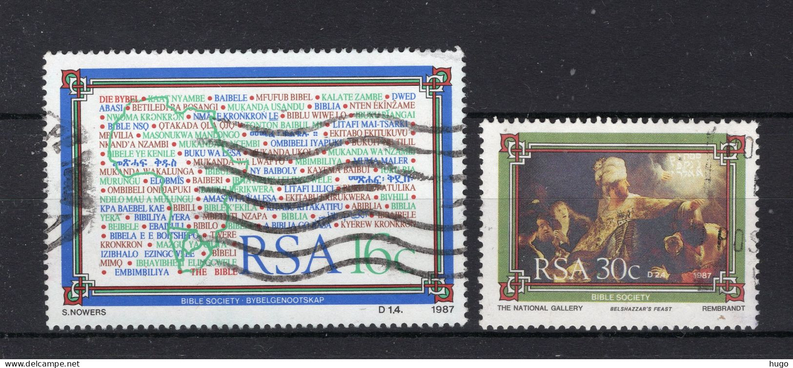 ZUID AFRIKA Yt. 631/632° Gestempeld 1987 - Used Stamps