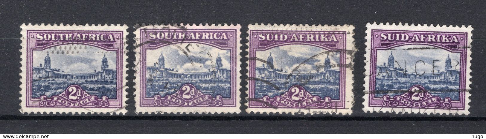 ZUID AFRIKA Yt. 182/183° Gestempeld 1950 - Gebraucht