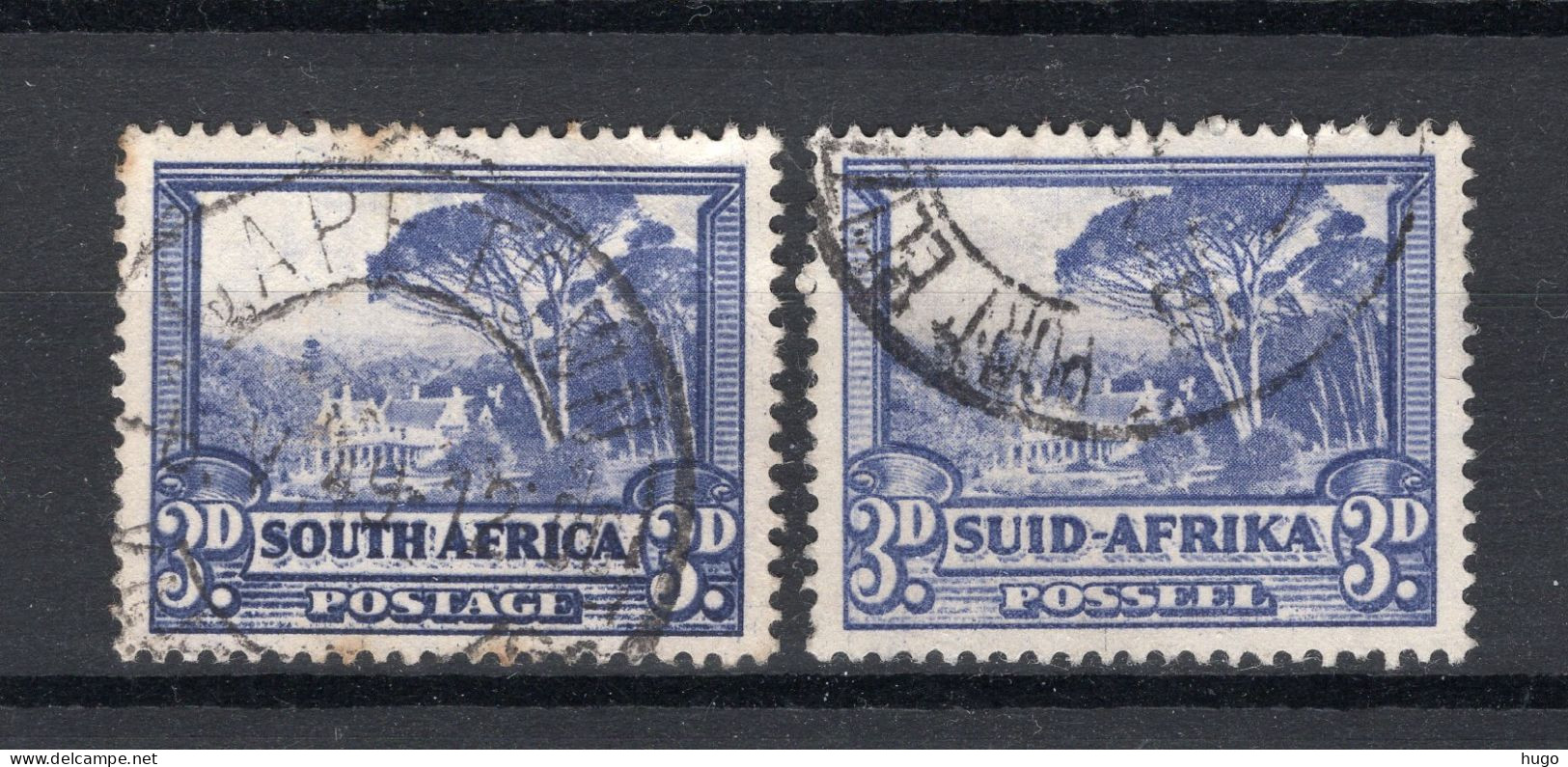 ZUID AFRIKA Yt. 113A/114A° Gestempeld 1939-1940 - Used Stamps