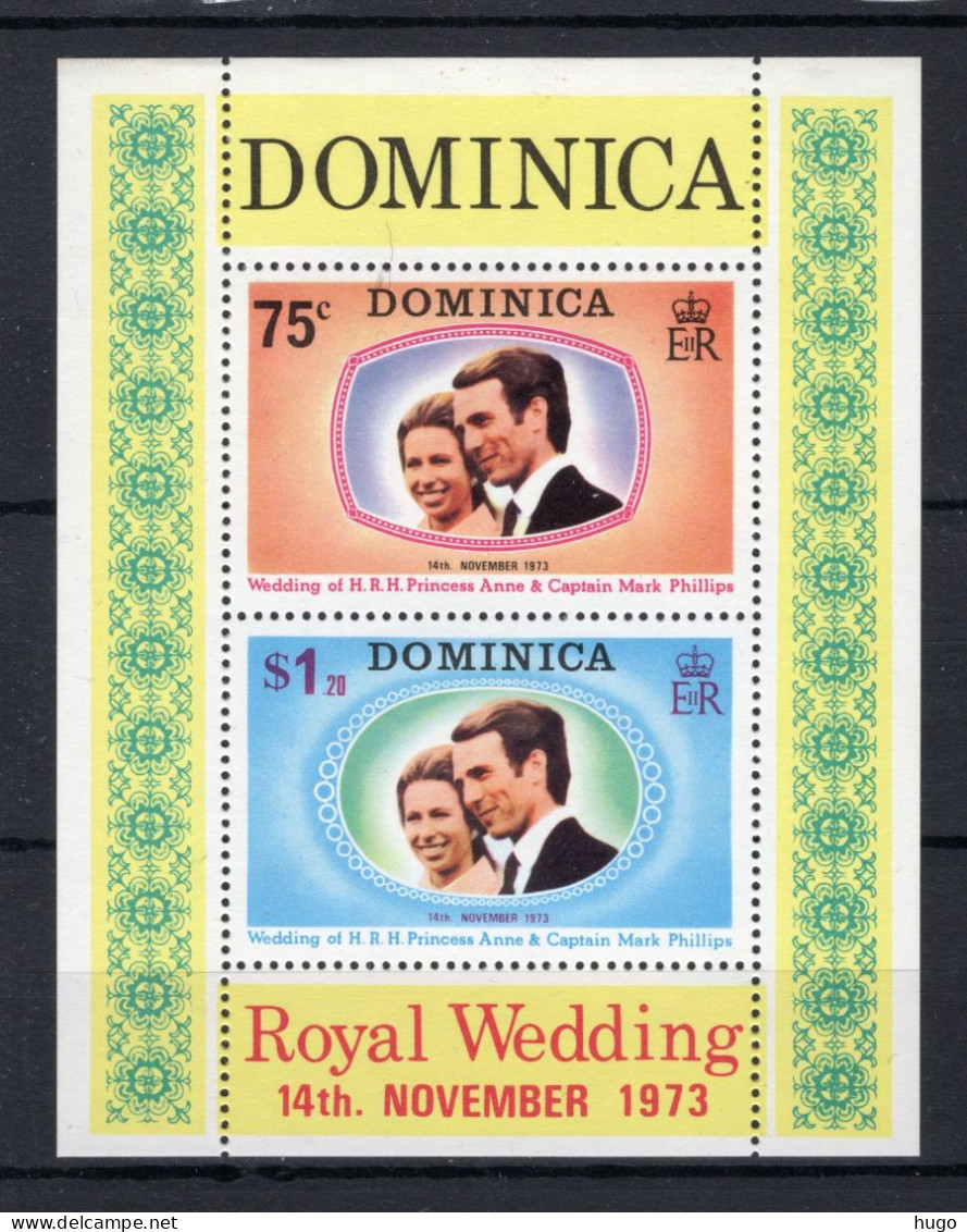 DOMINICA Yt. BF20 MNH Blok 1973 - Dominica (...-1978)