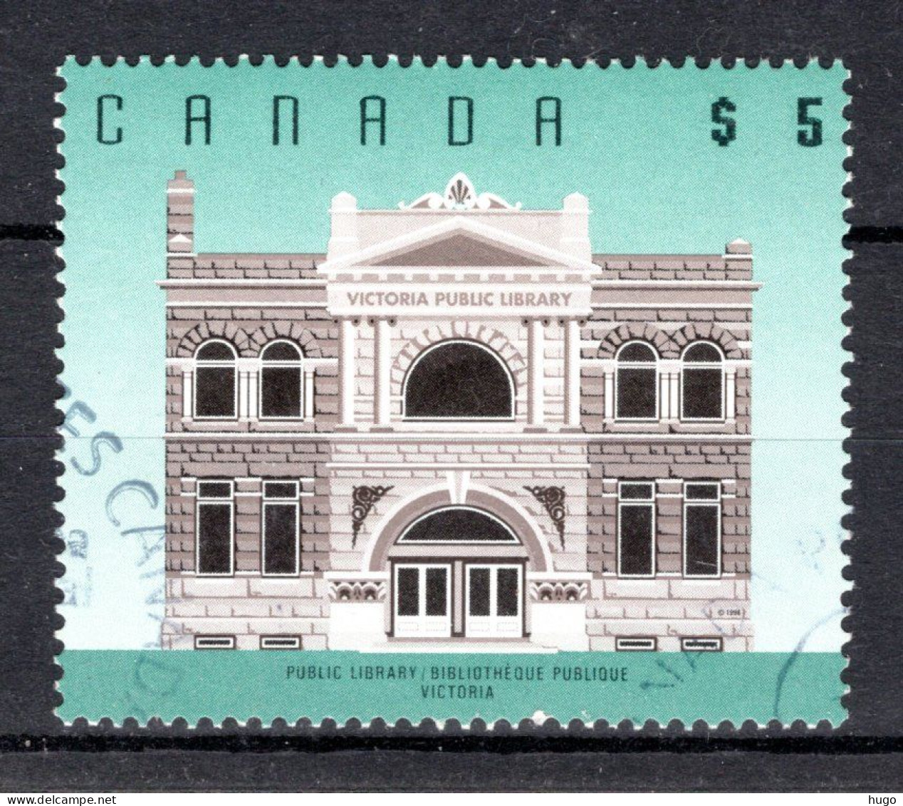 CANADA Yt. 1458° Gestempeld 1996 - Gebruikt