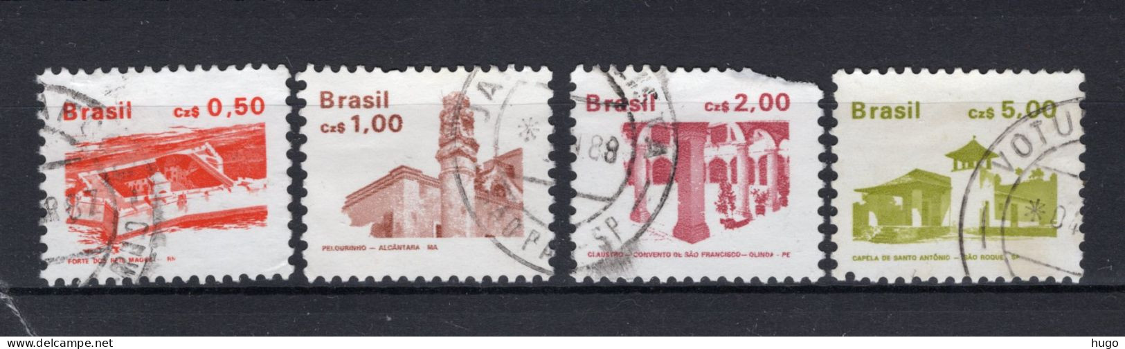 BRAZILIE Yt. 1823/1826° Gestempeld 1986 - Used Stamps