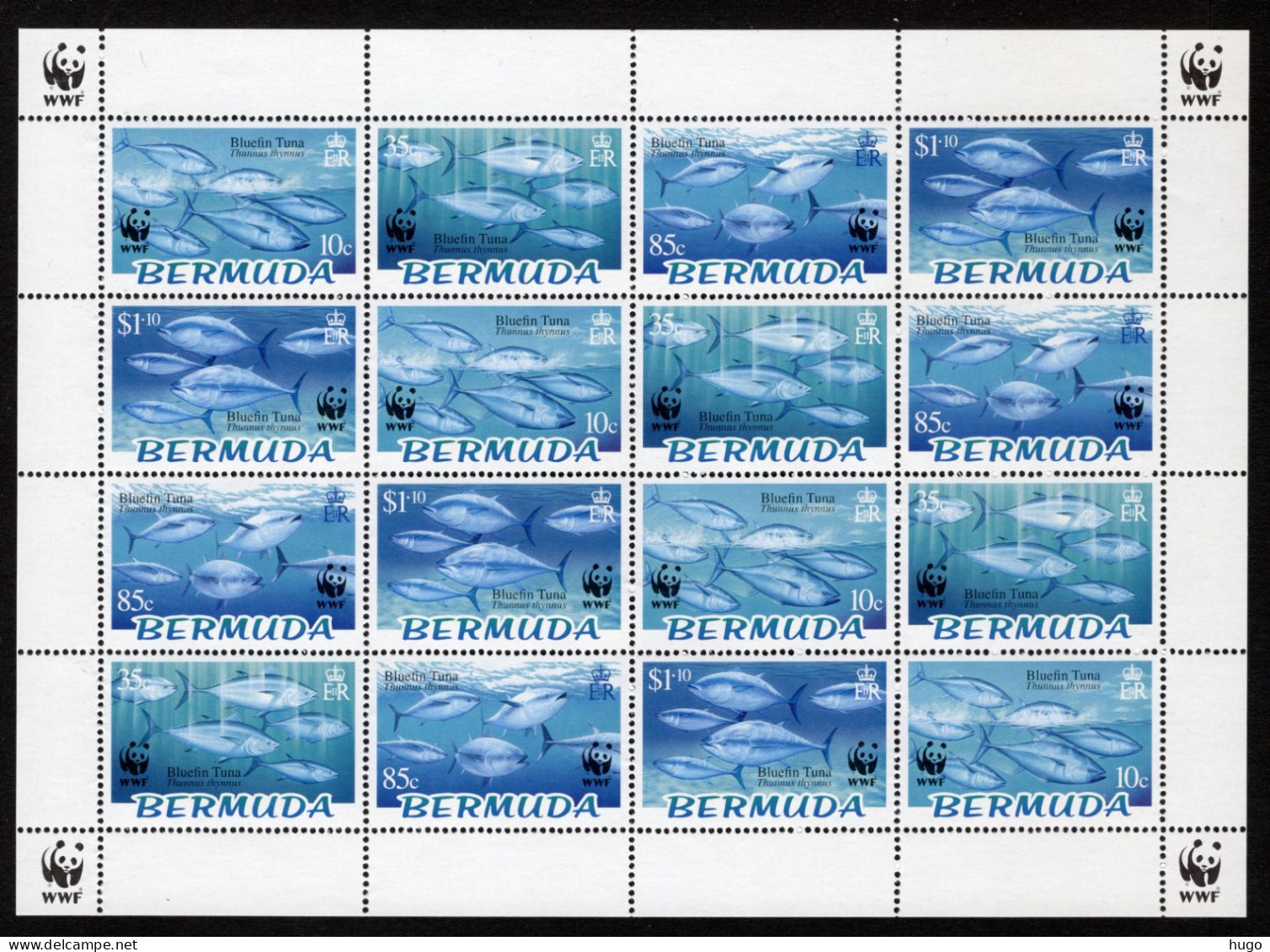 BERMUDA Yt. 882/885 MNH 4 Series 2004 - Bermuda