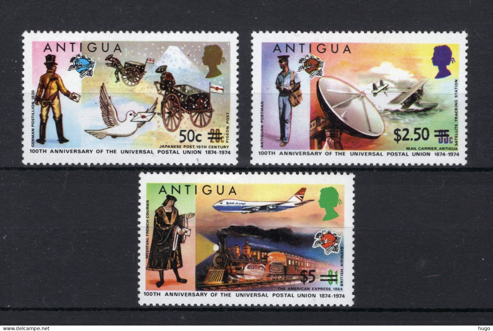 ANTIGUA Yt. 357/359 MNH 1975 - 1960-1981 Autonomie Interne