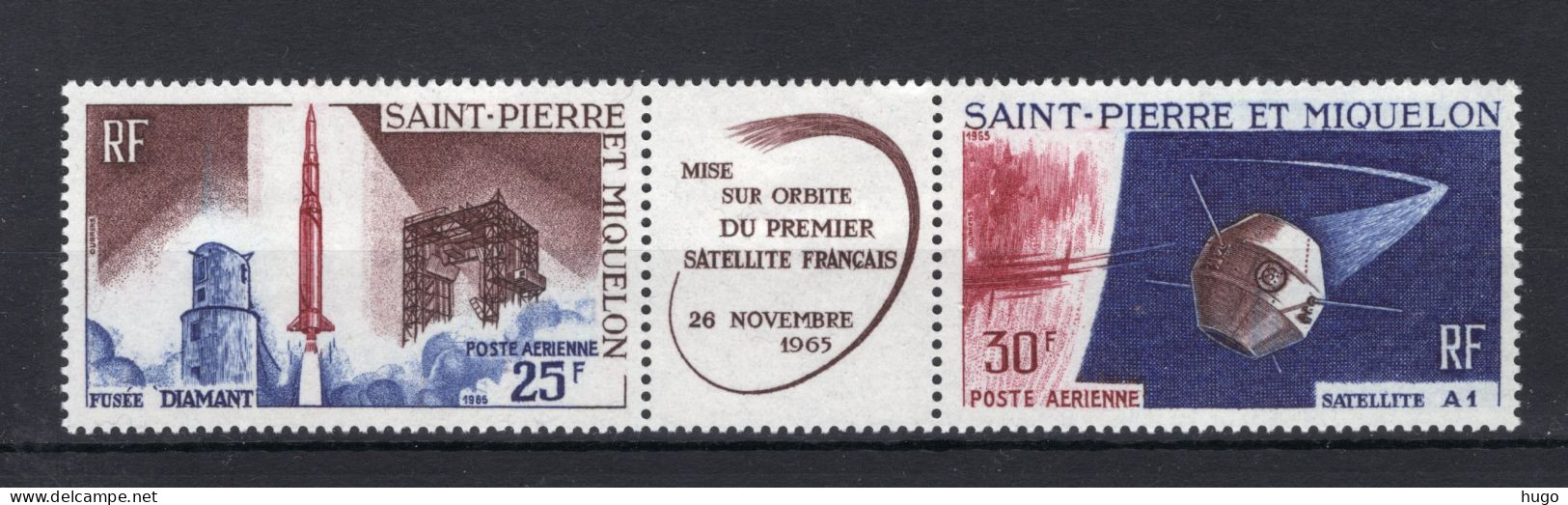 SAINT PIERRE - MIQUELON Yt. PA34A MH Luchtpost 1966 - Nuevos