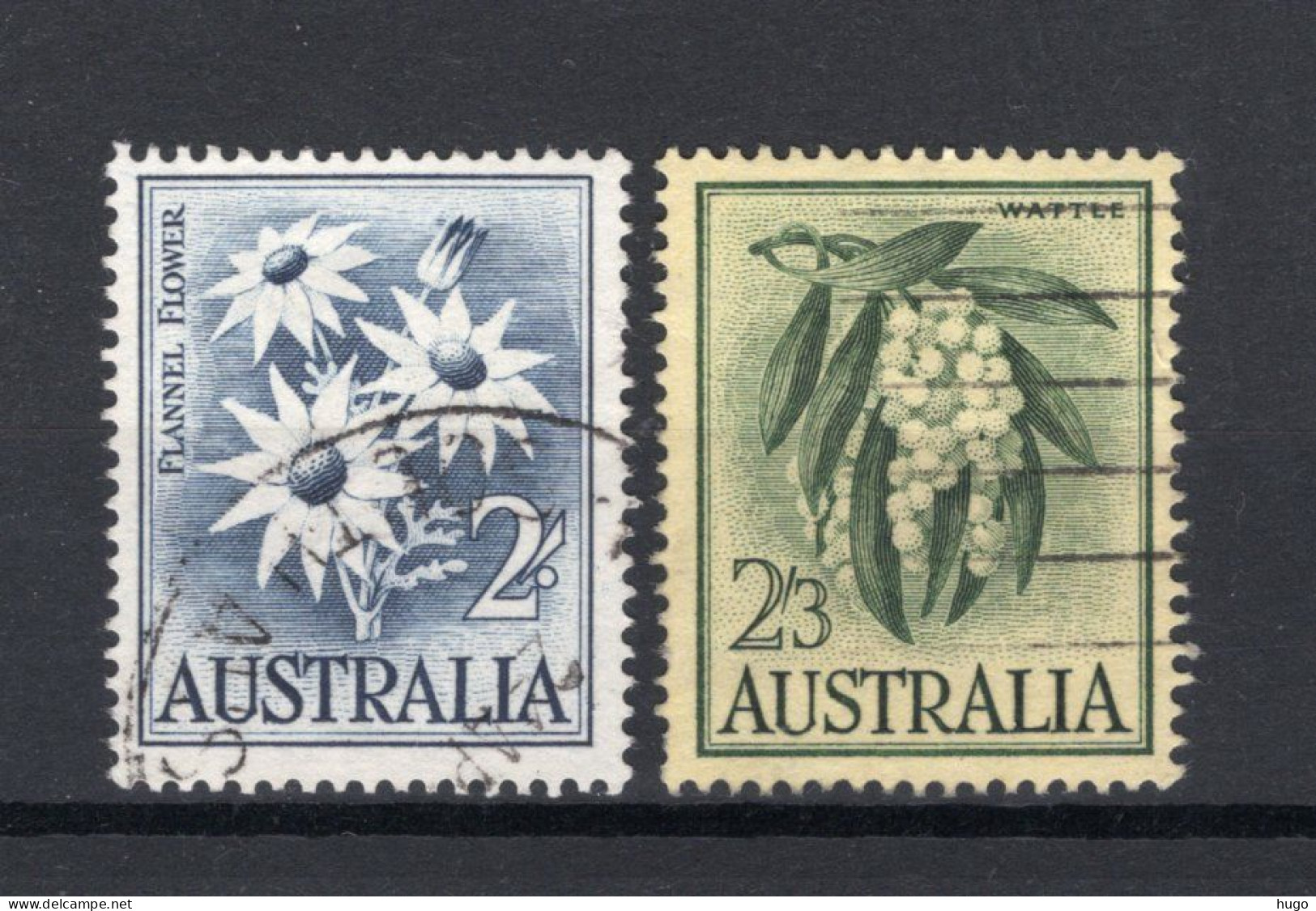 AUSTRALIA Yt. 257/258° Gestempeld 1959-1962 - Usados