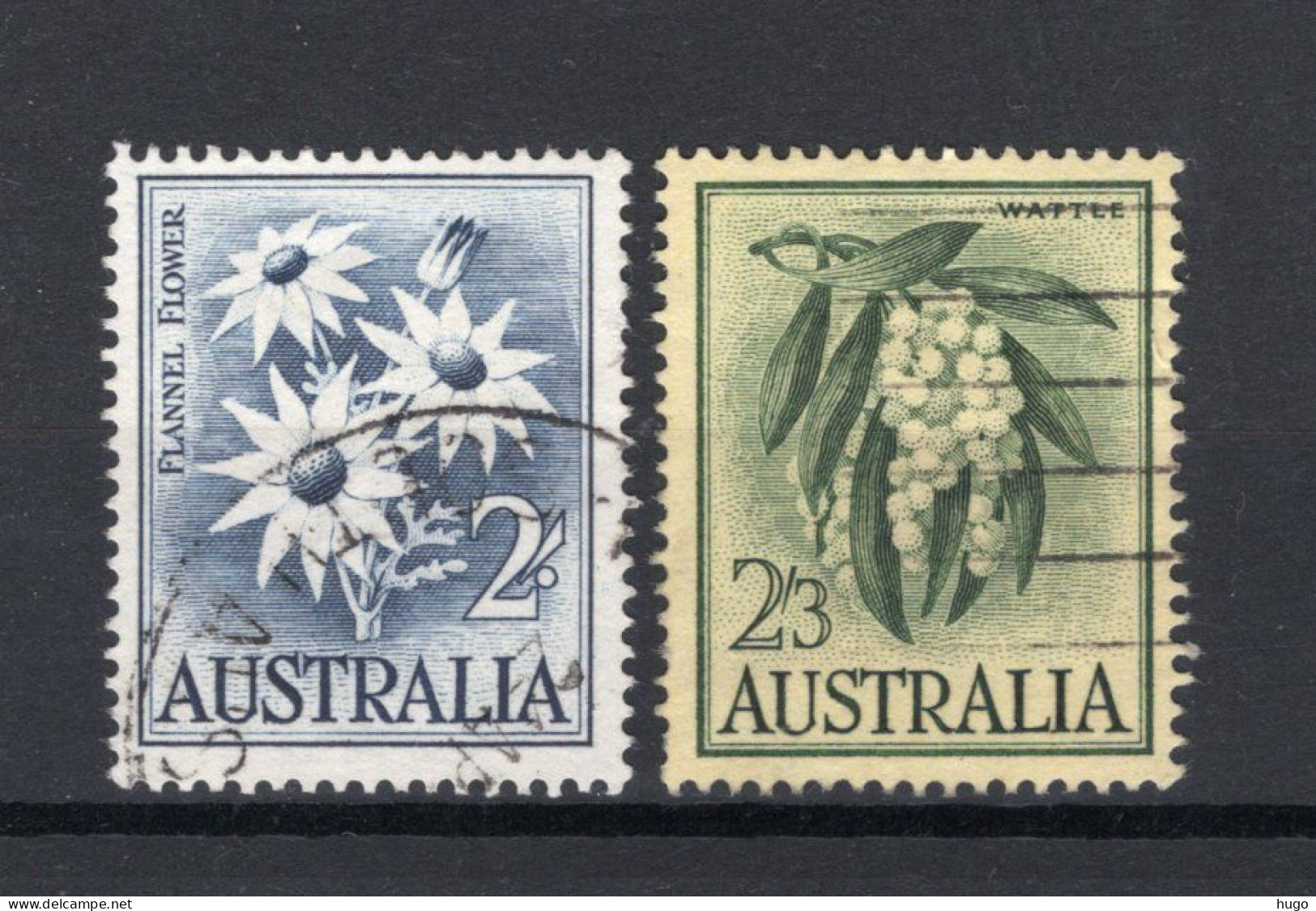 AUSTRALIA Yt. 257/258° Gestempeld 1959-1962 - Usati