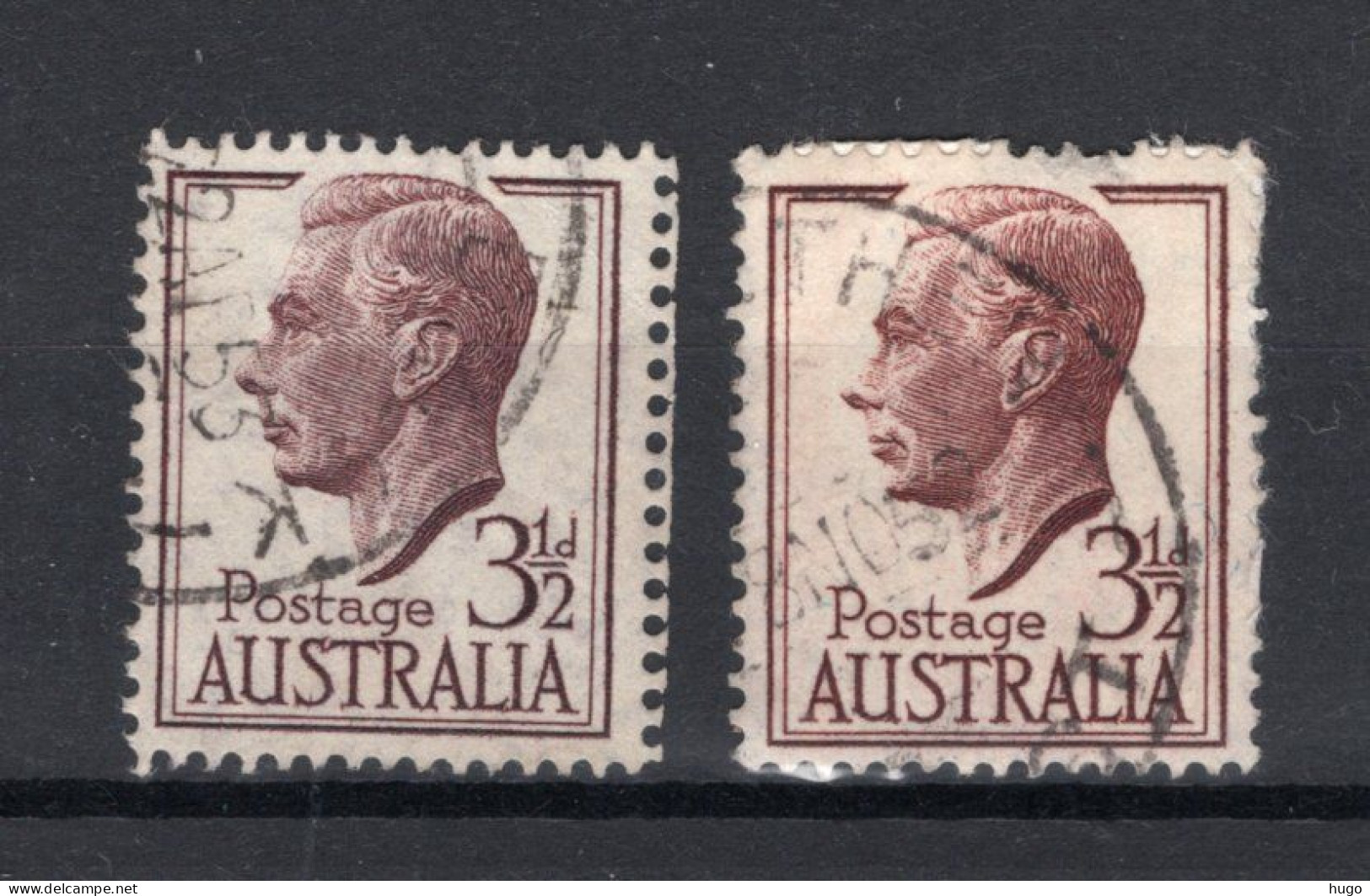 AUSTRALIA Yt. 183° Gestempeld 1951-1952 - Usados