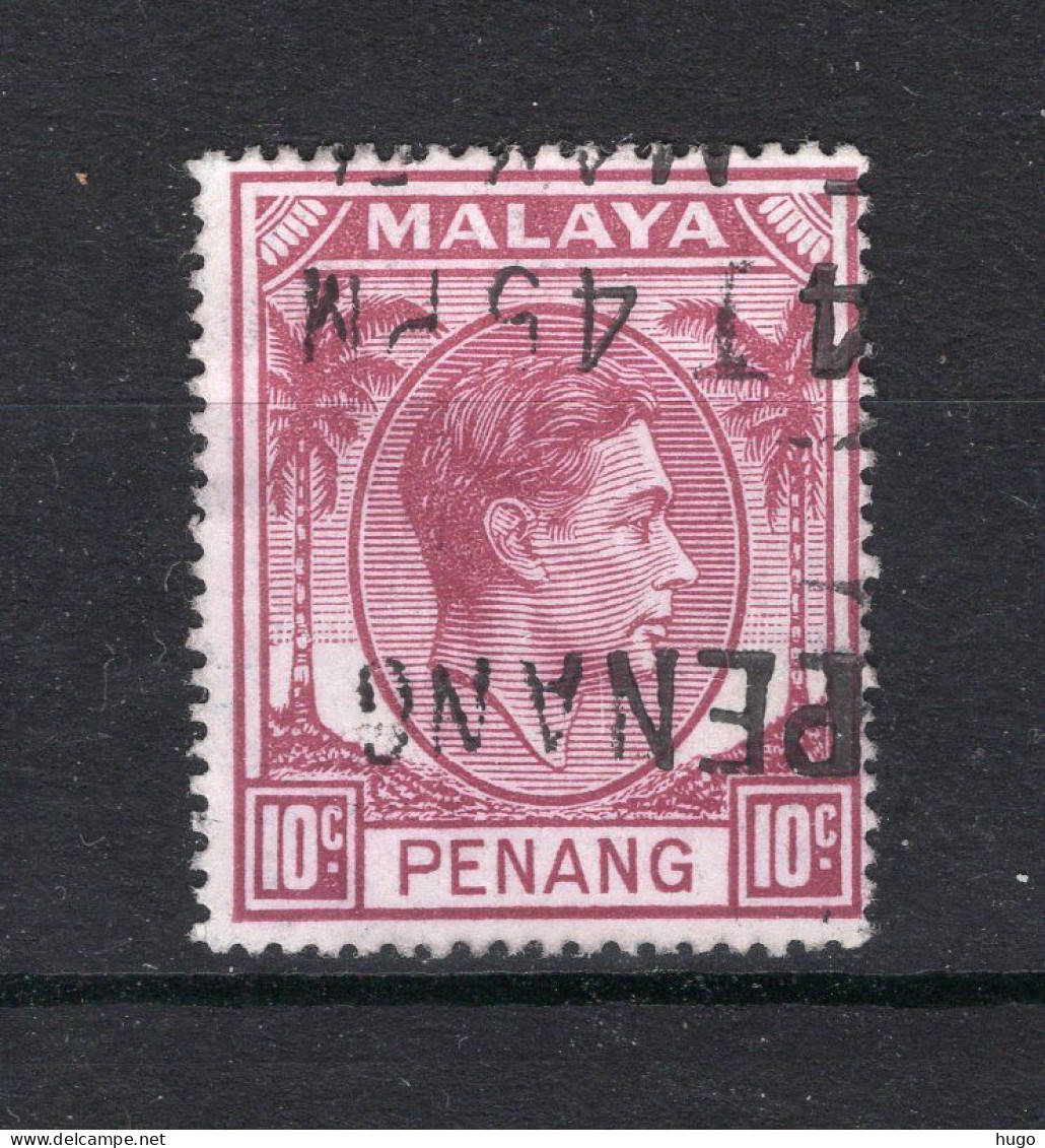 MALAYA PENANG Yt. 9° Gestempeld 1949-1952 - Penang