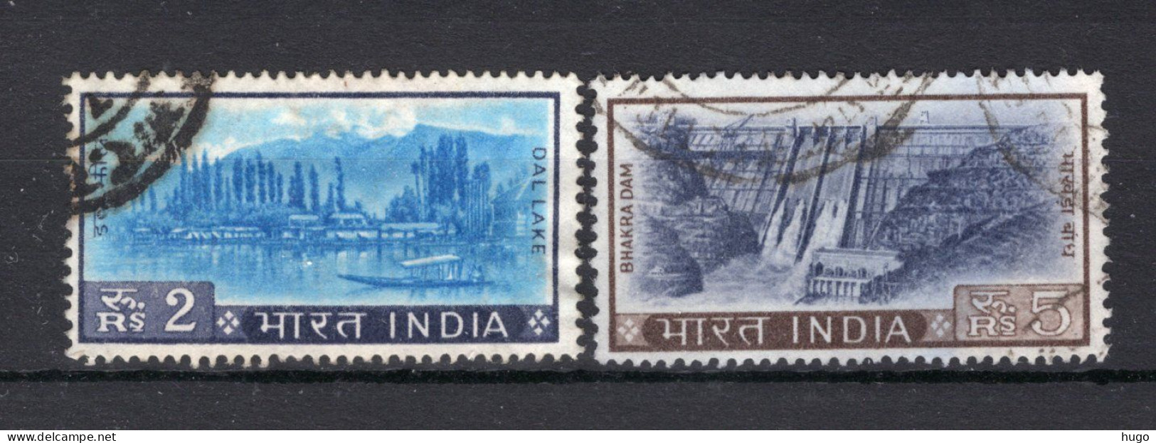 INDIA Yt. 231/232° Gestempeld 1967-1969 - Usati