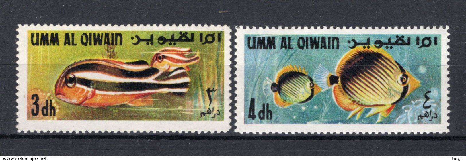 UMM AL QIWAIN Mi. 173A/174A MH 1967 - Umm Al-Qaiwain