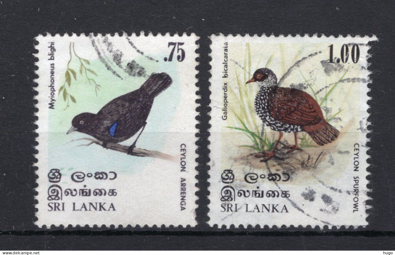 SRI LANKA Yt. 528/529° Gestempeld 1979 - Sri Lanka (Ceylon) (1948-...)