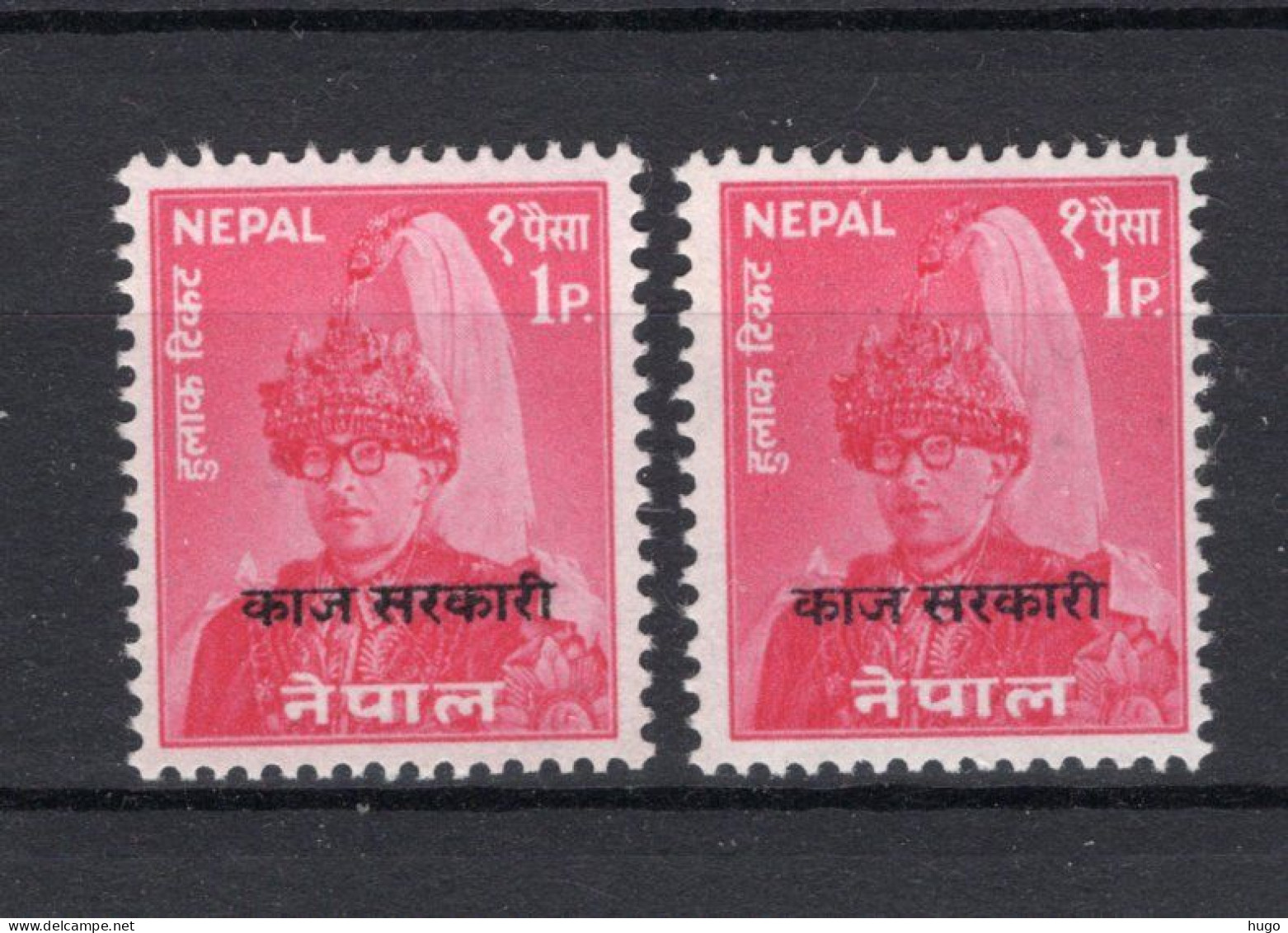 NEPAL Yt. S13 MNH Dienstzegel 1962 - Nepal
