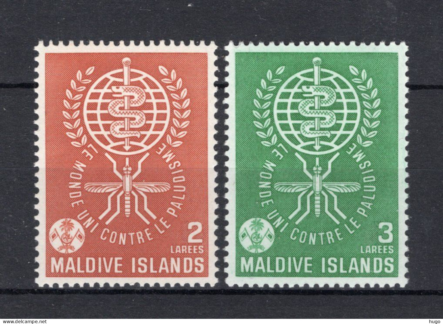 MALDIVE ISLANDS Yt. 87/88 MNH 1962 - Malediven (...-1965)