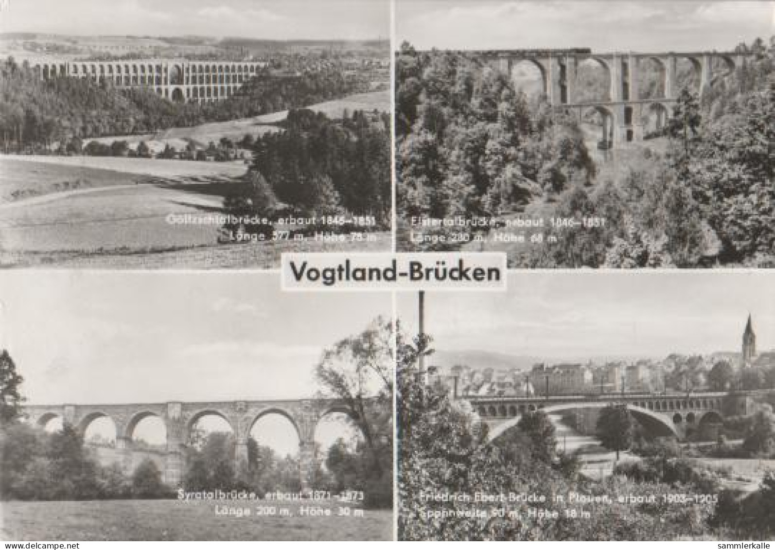 16703 - Plauen - Brücken Im Vogtland - Ca. 1975 - Plauen