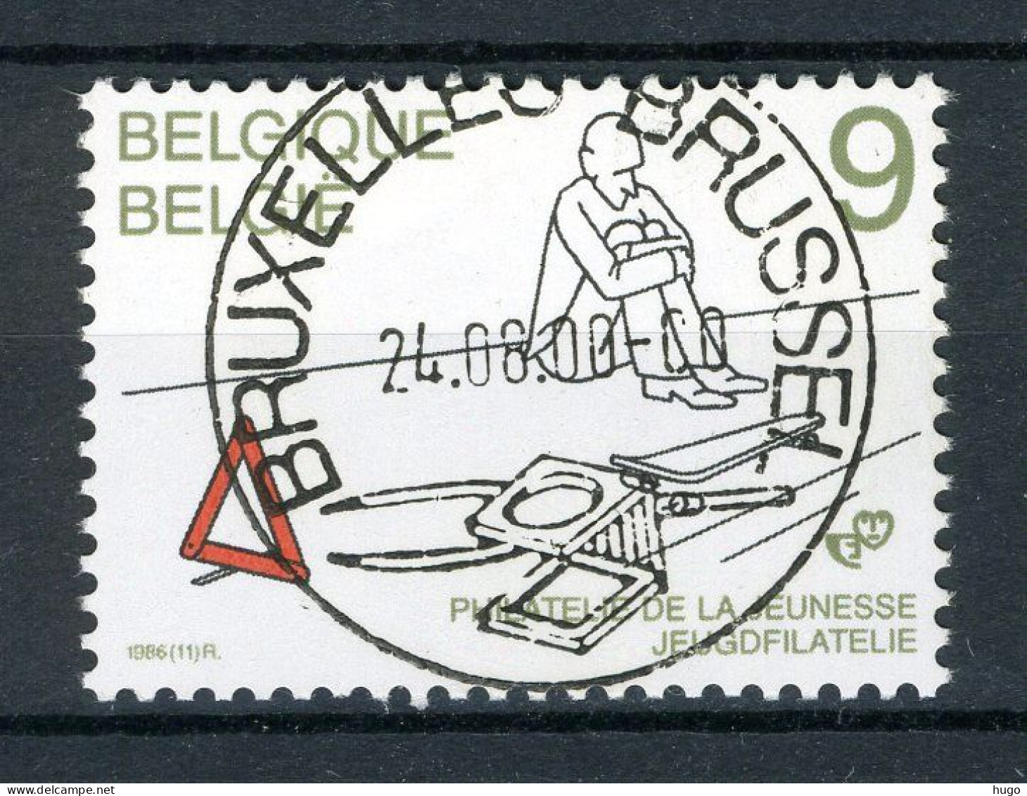 (B) 2224 MNH FDC 1986 - Jeugdfilatelie. - Ungebraucht