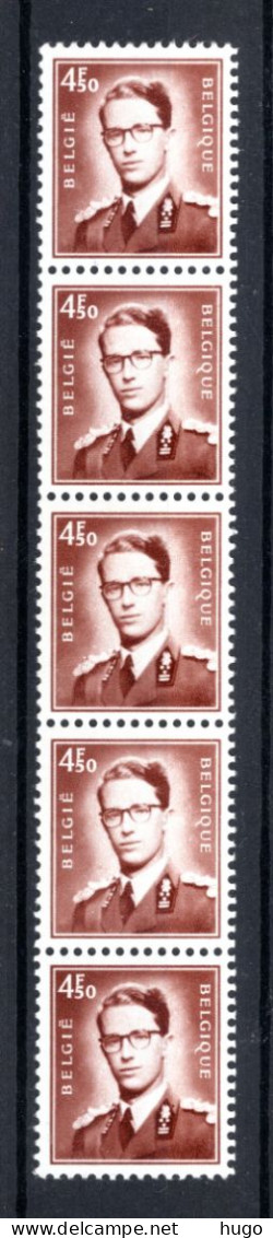 R42 MNH 1972 Koning Boudewijn Type 1651 - Coil Stamps