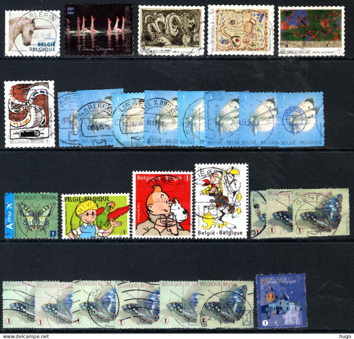 Jaar 2012 Gestempeld (4203-4291) - Used Stamps