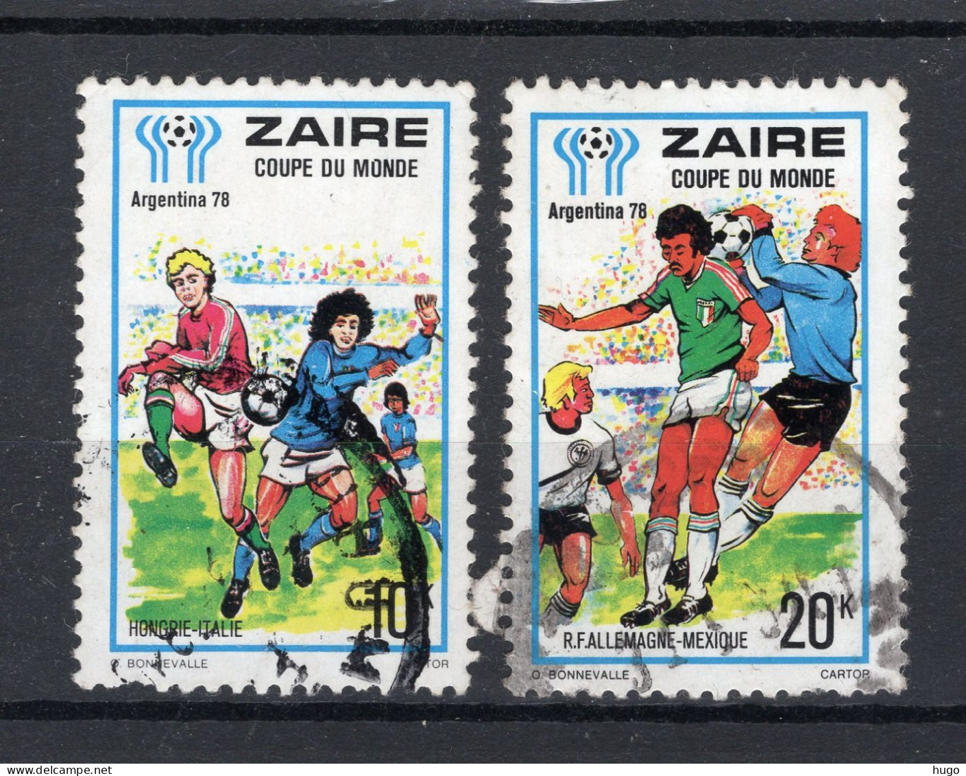 ZAIRE 932/933° Gestempeld 1978 - Used Stamps