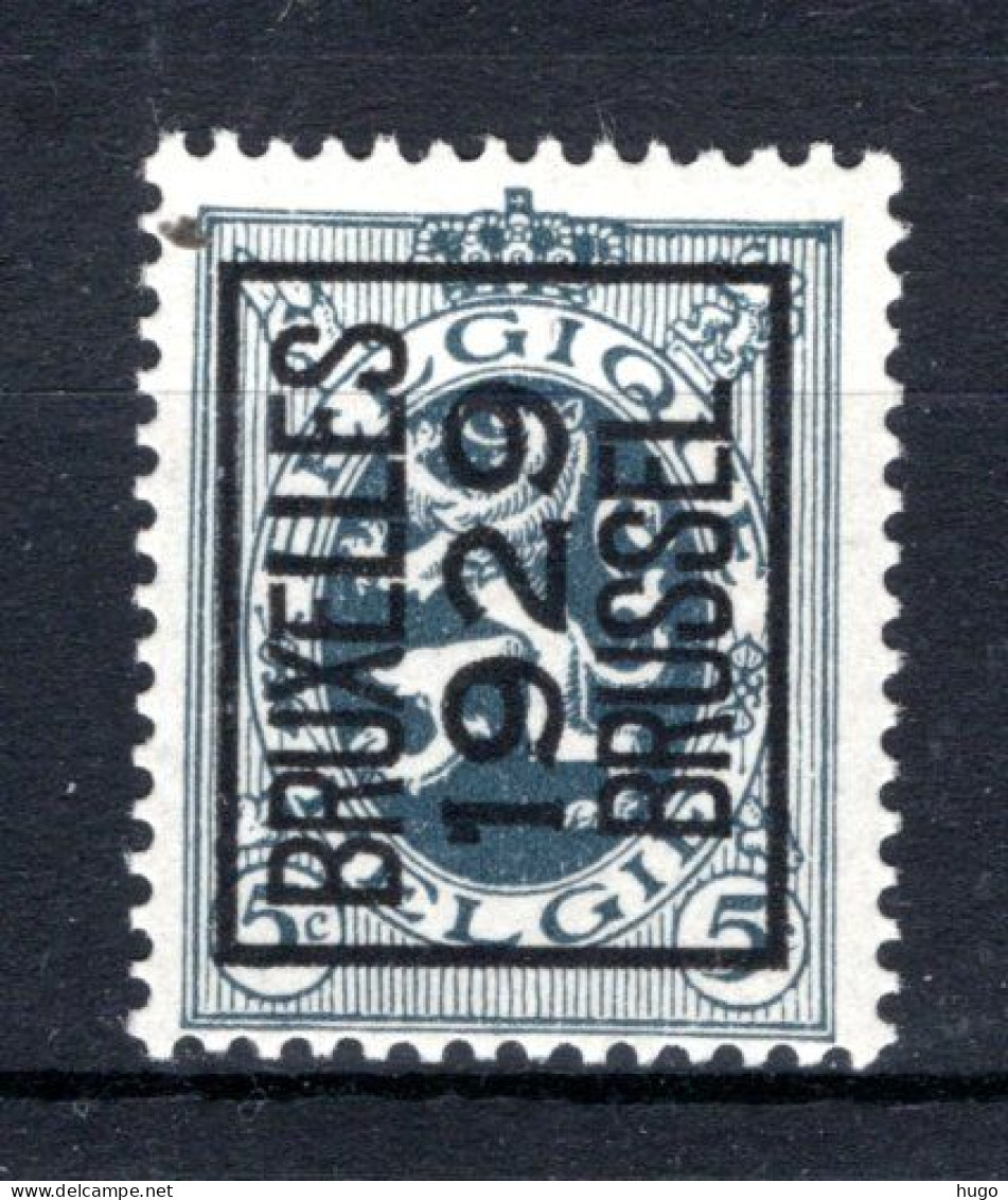 PRE209A MNH** 1929 - BRUXELLES 1929 BRUSSEL  - Typos 1929-37 (Heraldischer Löwe)