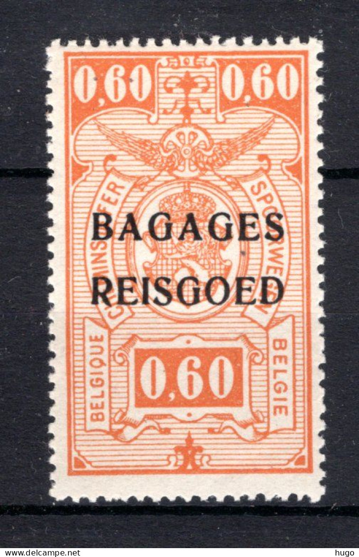 BA6 MNH** 1935 - Spoorwegzegels Met Opdruk "BAGAGES - REISGOED" - Sot  - Bagagli [BA]