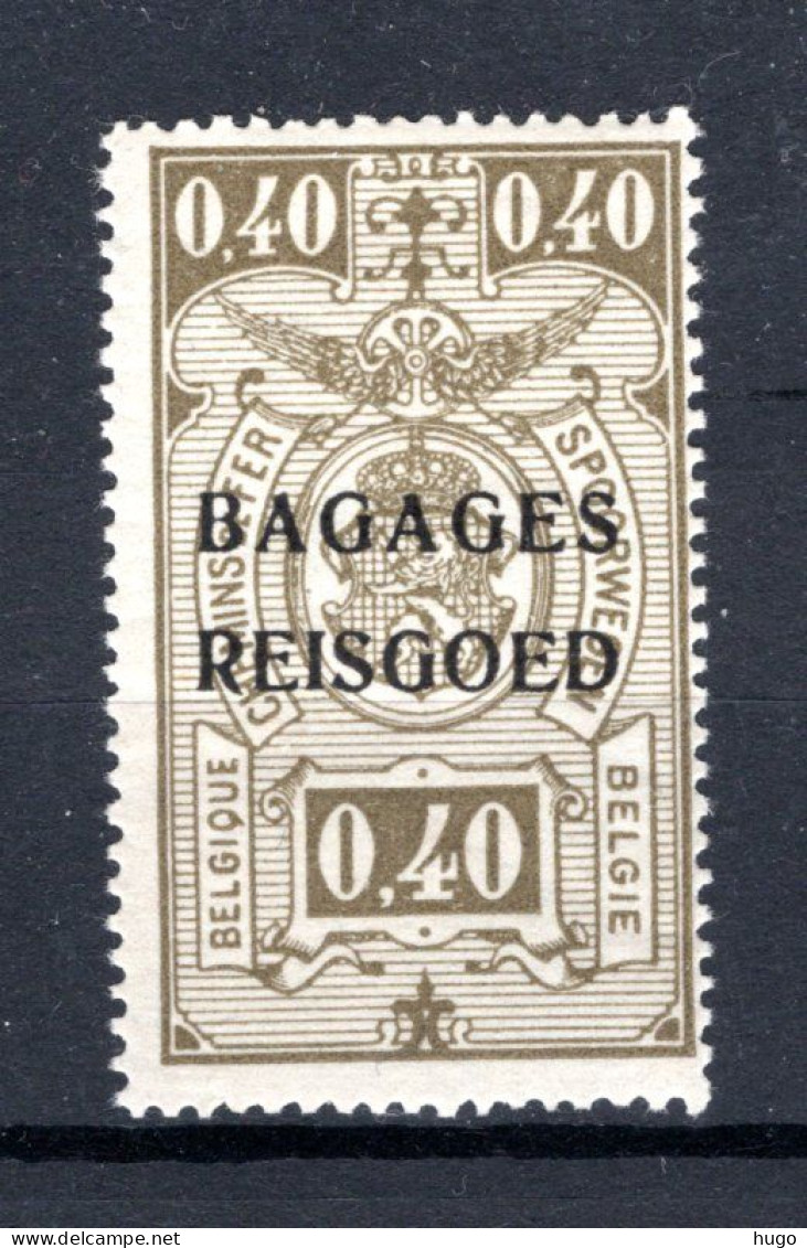 BA4 MNH** 1935 - Spoorwegzegels Met Opdruk "BAGAGES - REISGOED" - Sot  - Bagagli [BA]