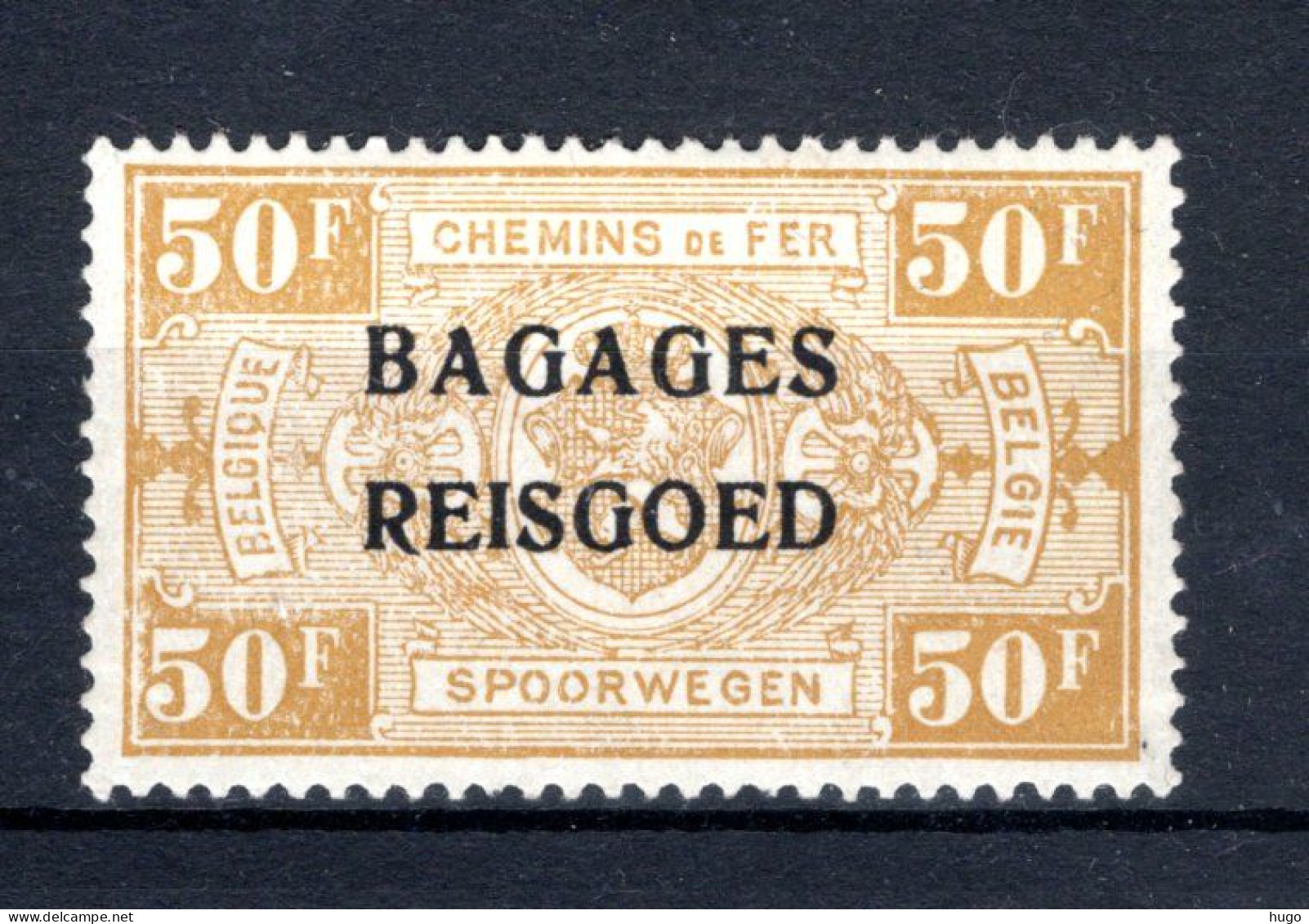 BA23 MH* 1935 - Spoorwegzegels Met Opdruk "BAGAGES - REISGOED"  - Equipaje [BA]