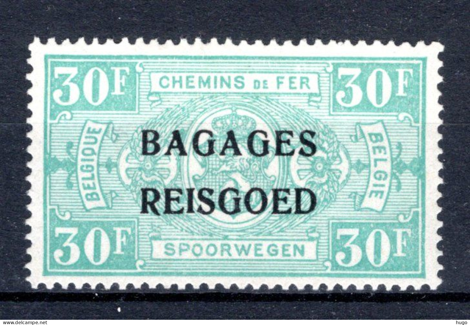 BA21 MH* 1935 - Spoorwegzegels Met Opdruk "BAGAGES - REISGOED" - Sot - Reisgoedzegels [BA]