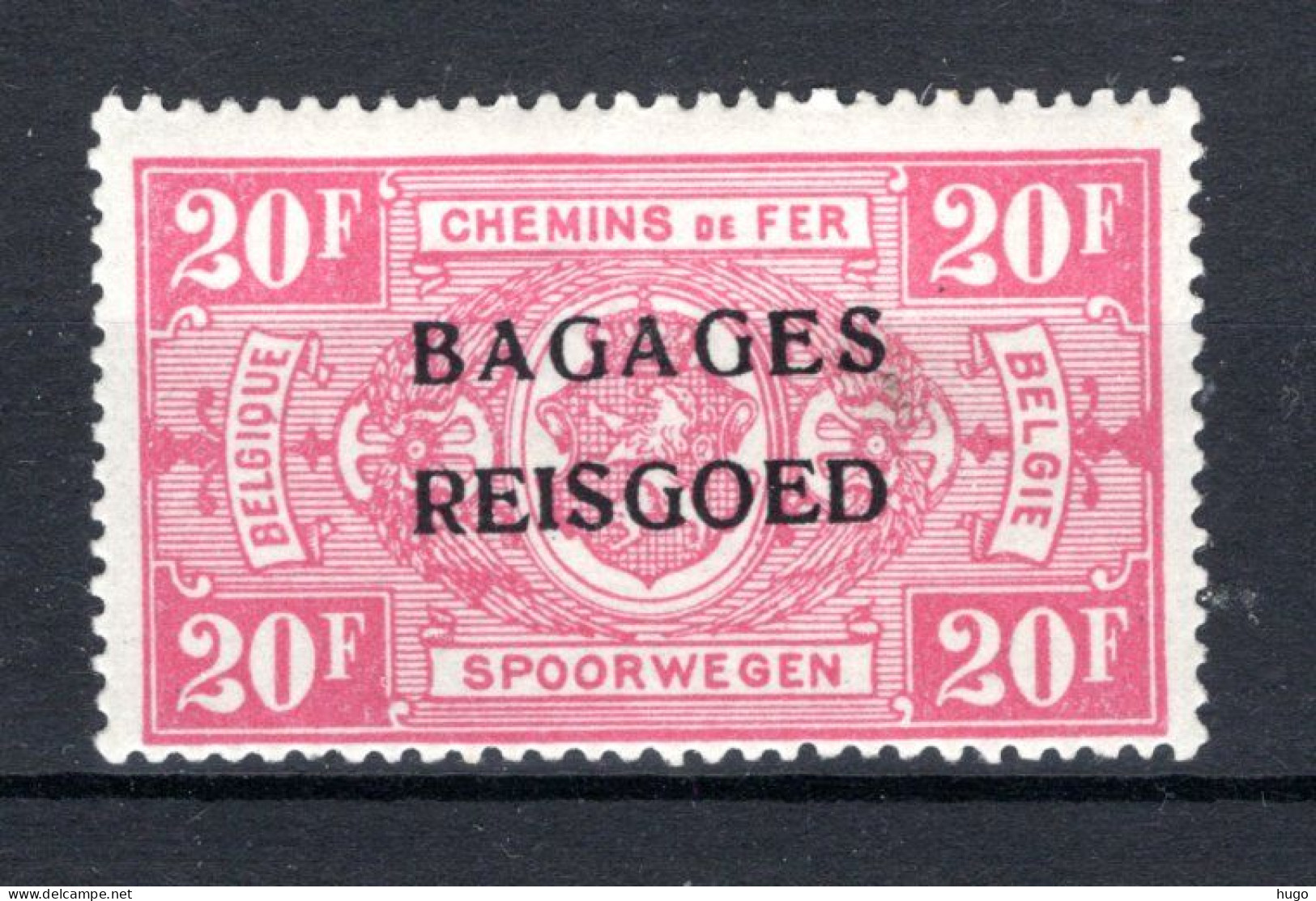 BA20 MNH 1935 - Spoorwegzegels Met Opdruk "BAGAGES - REISGOED"  - Gepäck [BA]