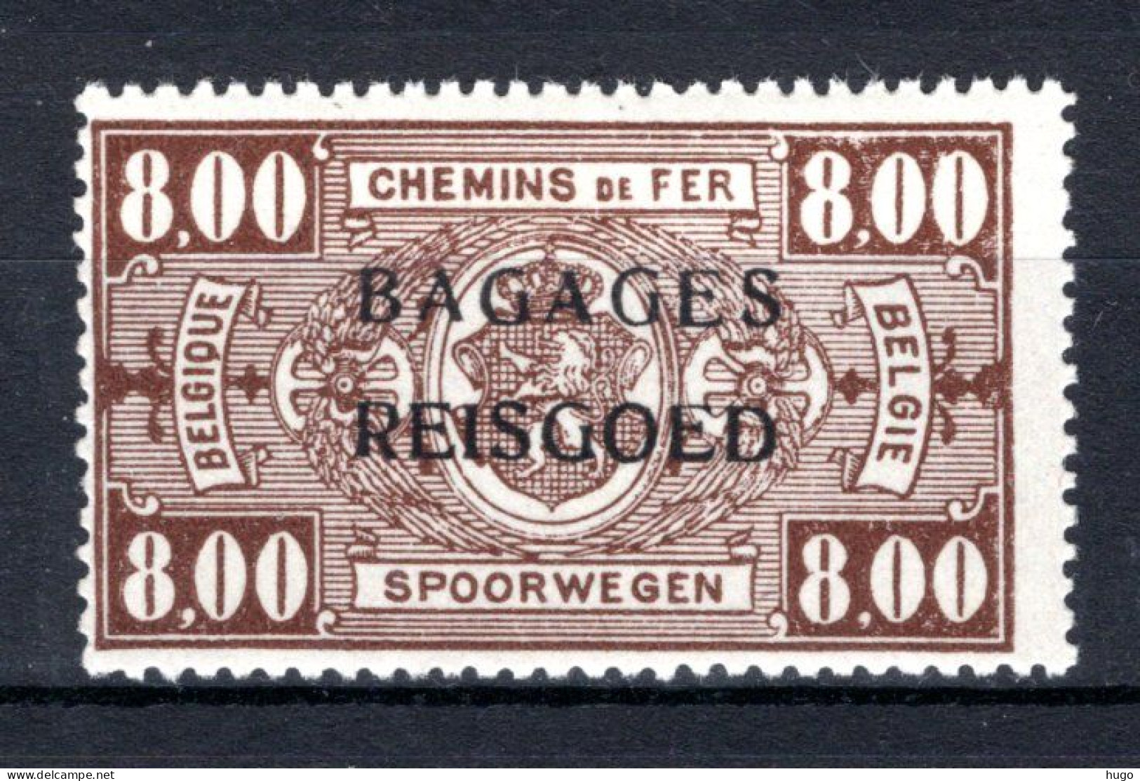 BA17 MNH** 1935 - Spoorwegzegels Met Opdruk "BAGAGES - REISGOED"  - Bagagli [BA]