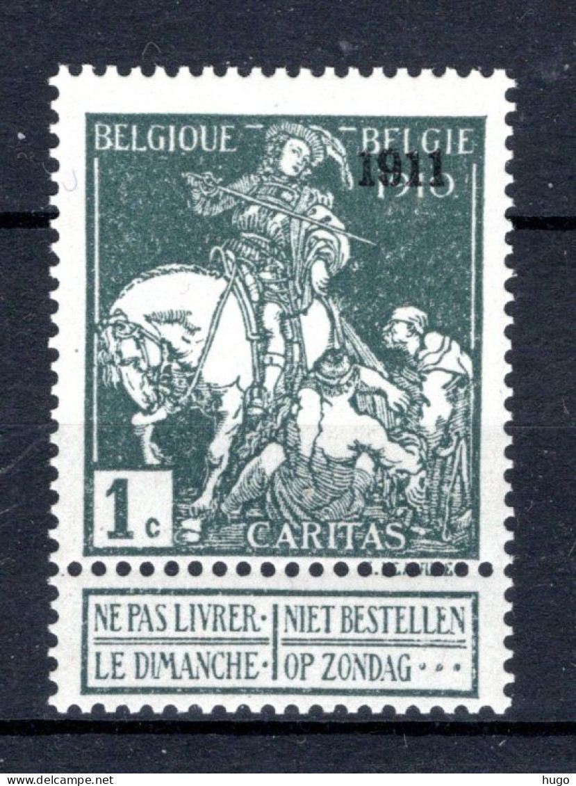 93 MNH** 1911 - Caritas Met Opdruk 1911  - 1910-1911 Caritas