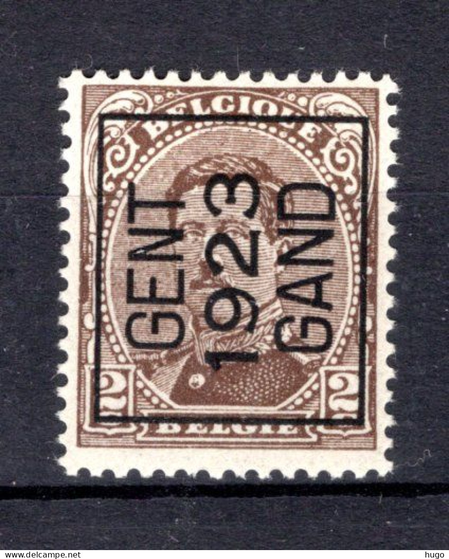 PRE70A-II MNH** 1923 - GENT 1923 GAND  - Typos 1922-26 (Albert I)