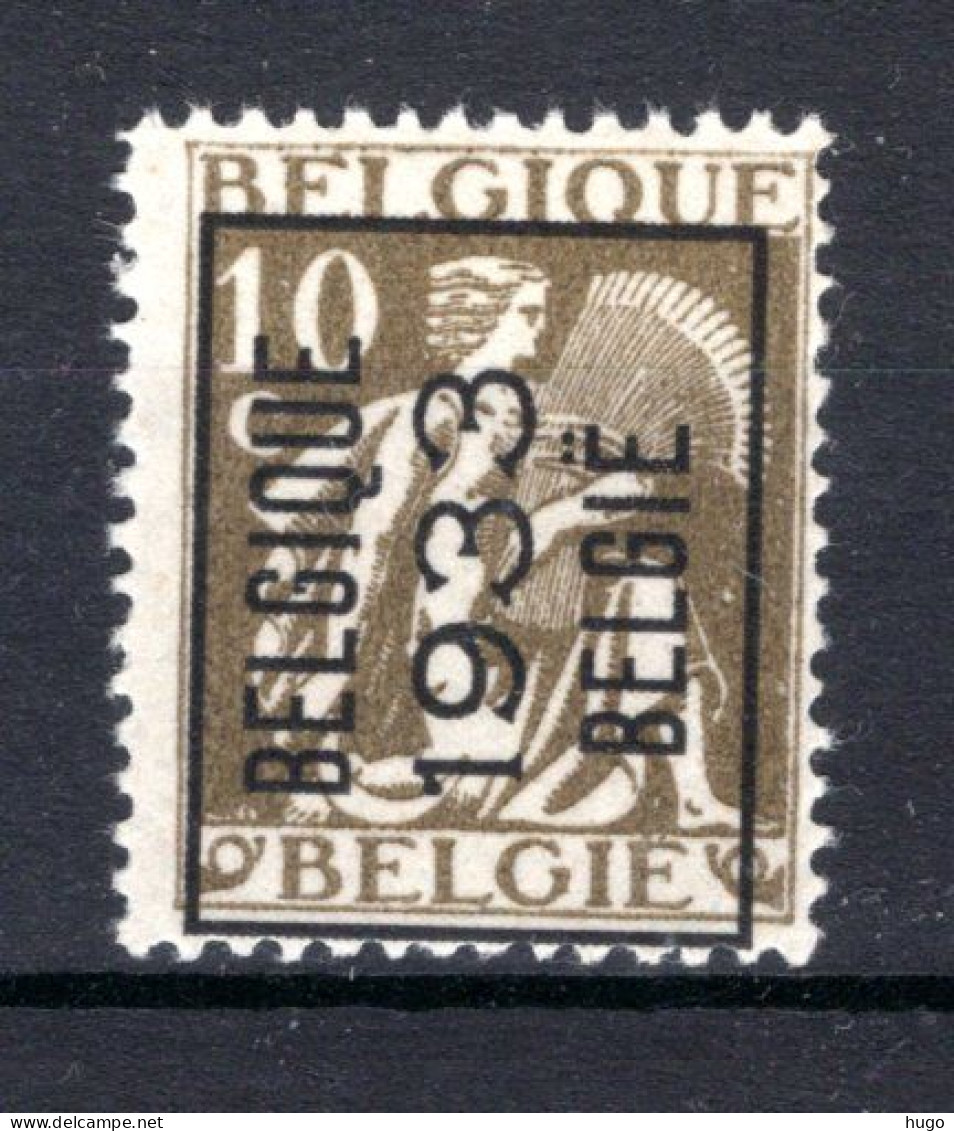PRE265A MNH** 1933 - BELGIQUE 1933 BELGIE  - Typos 1932-36 (Cérès Et Mercure)