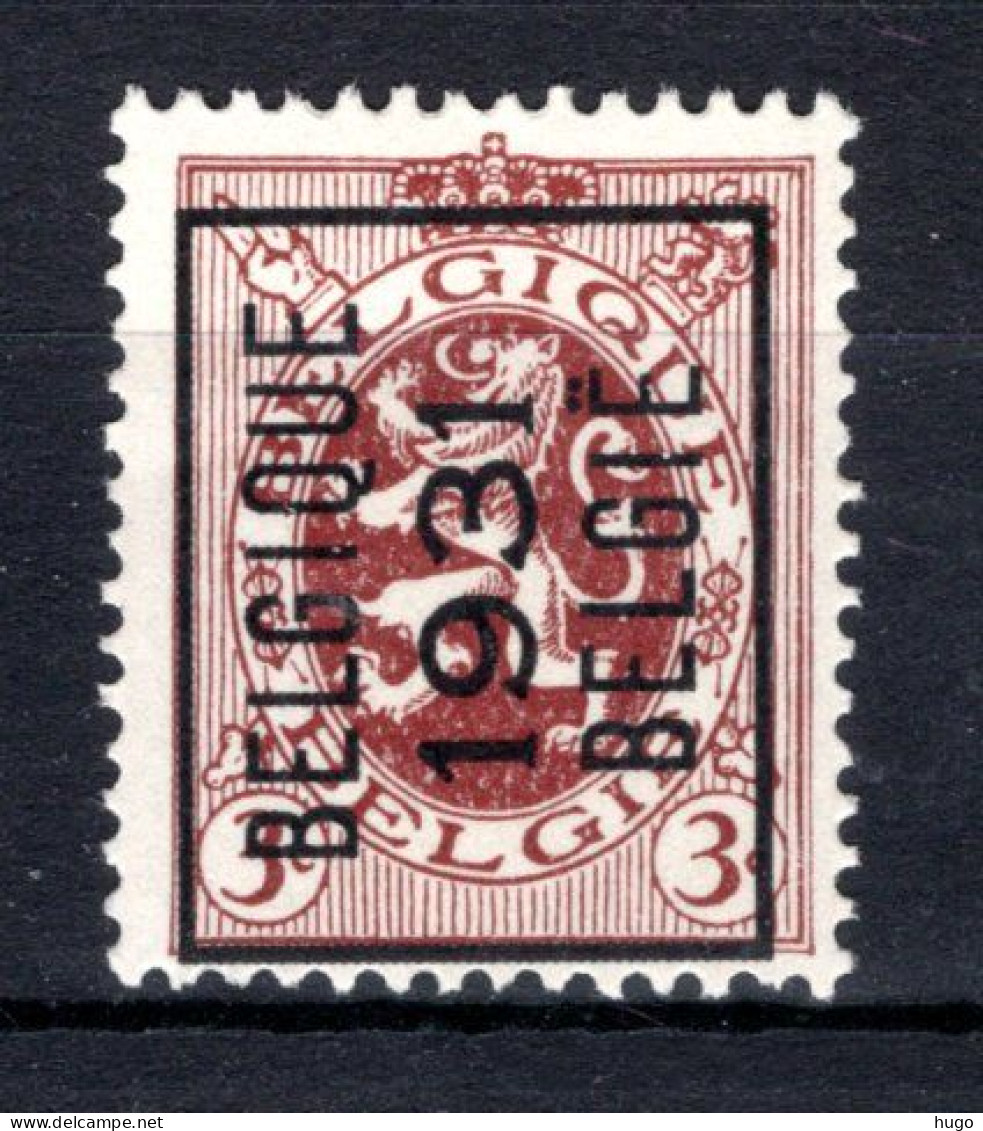 PRE246A MNH** 1931 - BELGIQUE 1931 BELGIE  - Sobreimpresos 1929-37 (Leon Heraldico)