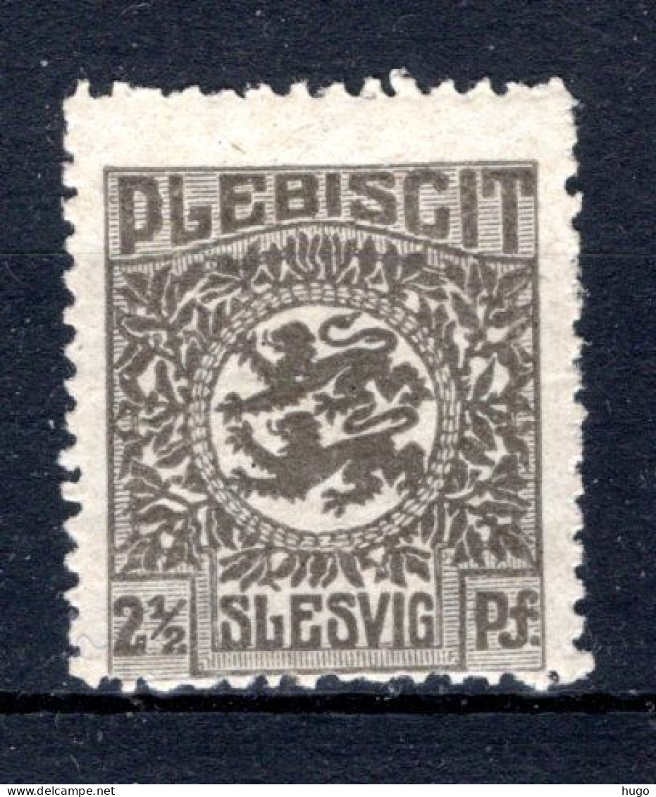 DUITSLAND - SCHLESWIG Mi. 1 MNH 1920 - Schleswig