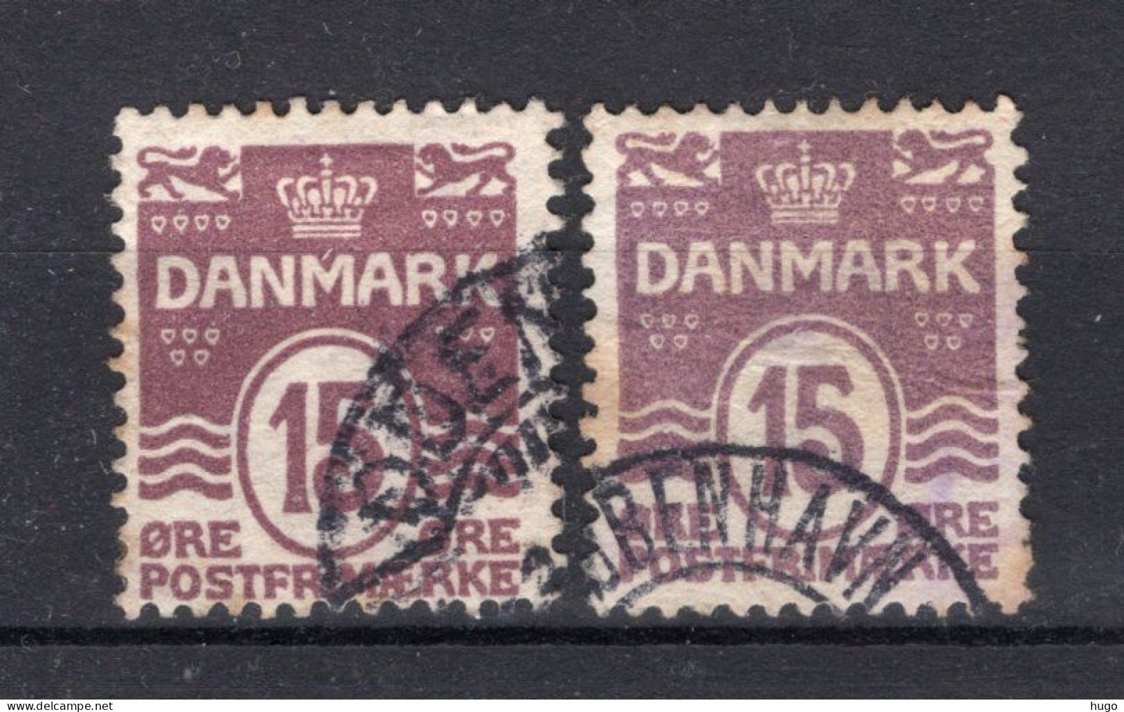 DENEMARKEN Yt. 52° Gestempeld 1905-1913 - Usado