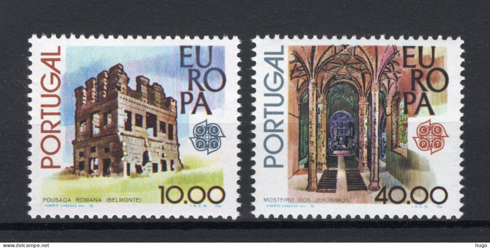 (B) Portugal CEPT 1403/1404 MNH - 1978 - 1978