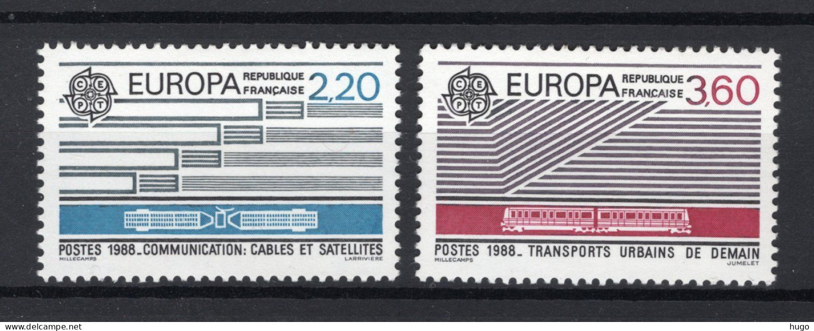 (B) Frankrijk CEPT 2667/2668 MNH - 1988 - 1988