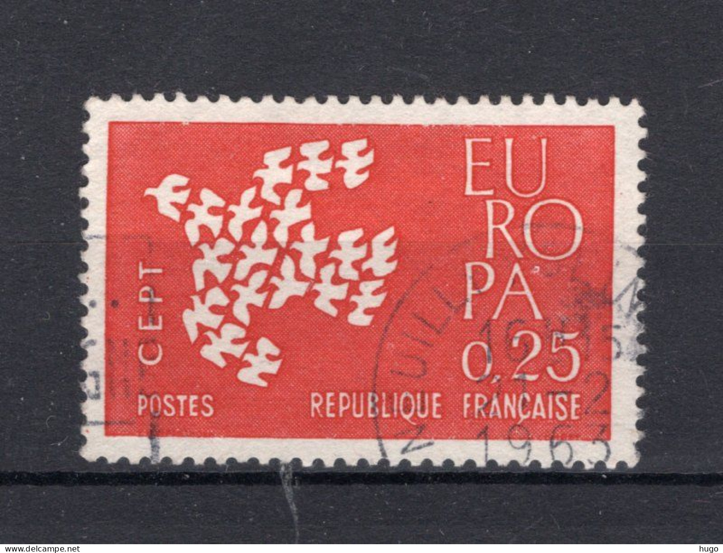 (B) Frankrijk CEPT 1363° Gestempeld 1961 - 1961
